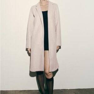 Zara Cloth Coat (sand)